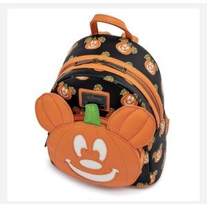 Loungefly Mick-O-Lantern Glow in the Dark mini backpack-In Stock